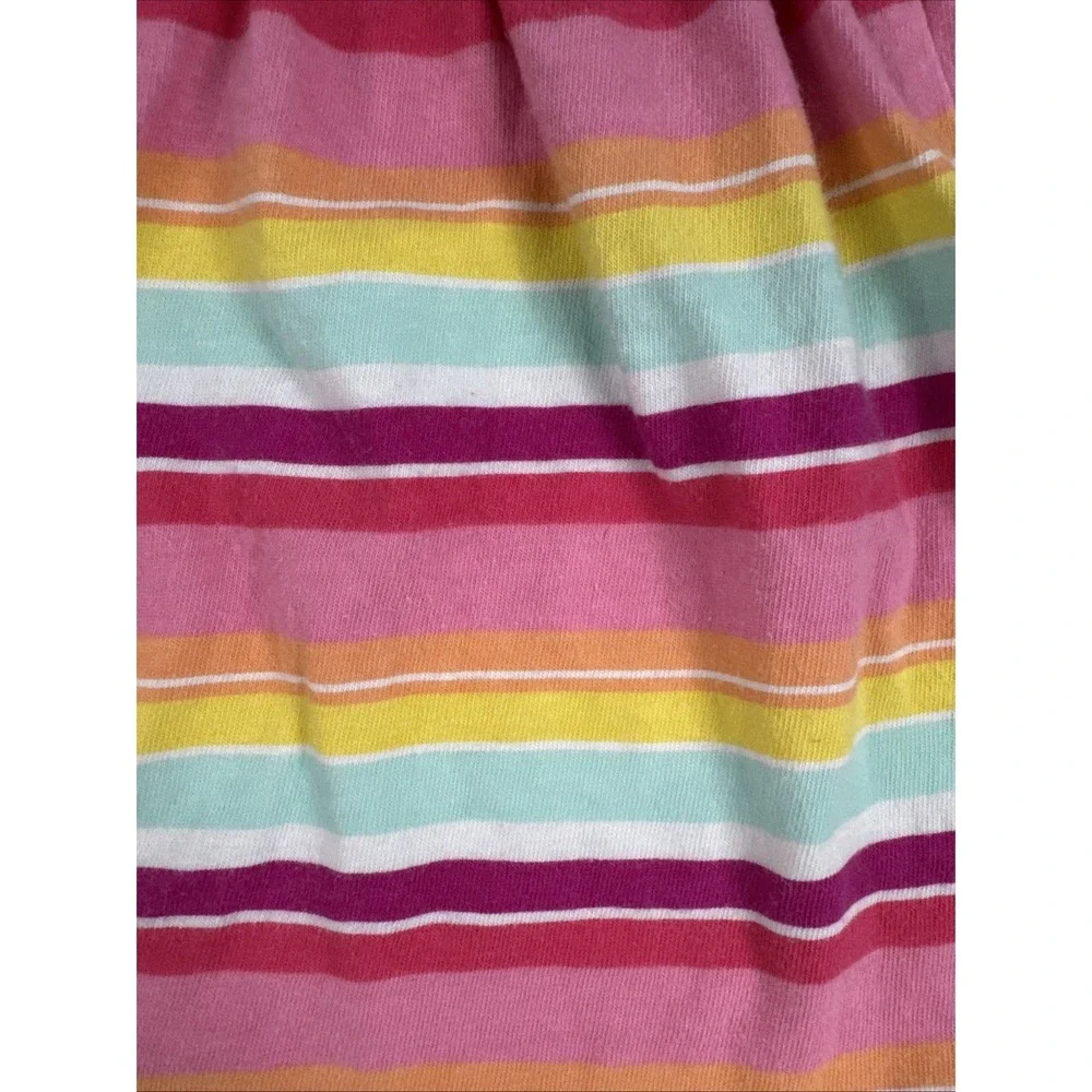 Gymboree Baby Toddler Girls Sleeveless Tank Striped Sundress, Pink, 18-24 Months